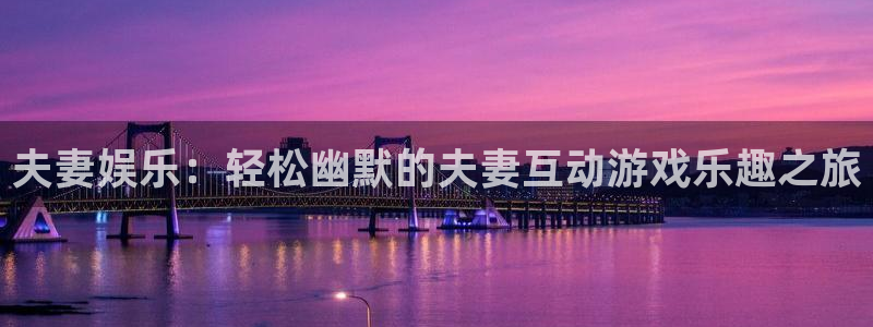 星辉平台下载入口：夫妻娱乐：轻松幽默的夫妻互动游戏乐趣之旅