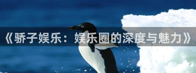 星辉平台网页版：《骄子娱乐：娱乐圈的深度与魅力》